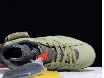 Hyperoad MEDIUM TRAVIS SCOTT AIR JORDAN - OLIVE 6 0412